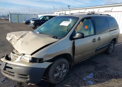 2000 Chrysler Grand Voyager Se из США, поврежденный, VIN 1C4GJ44G4YB722906